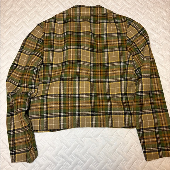 Pendleton | Vintage Wool Plaid Jacket in Green and Yellow - Picture 2 of 3
